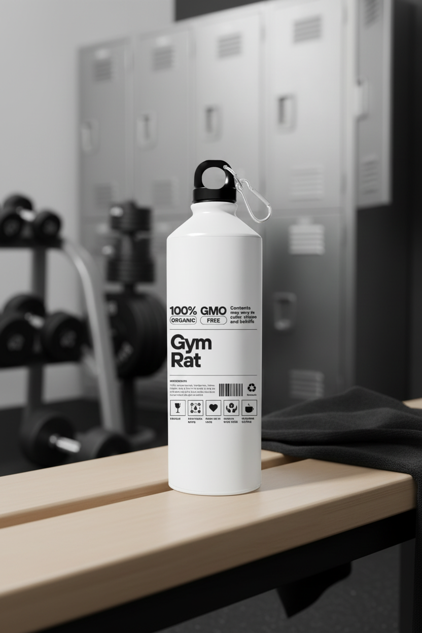 Gym Rat Sipper Bottle