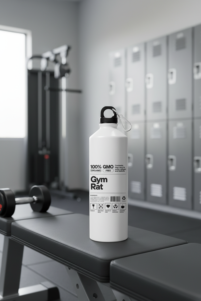 Gym Rat Sipper Bottle