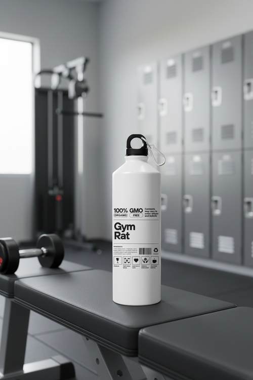Gym Rat Sipper Bottle