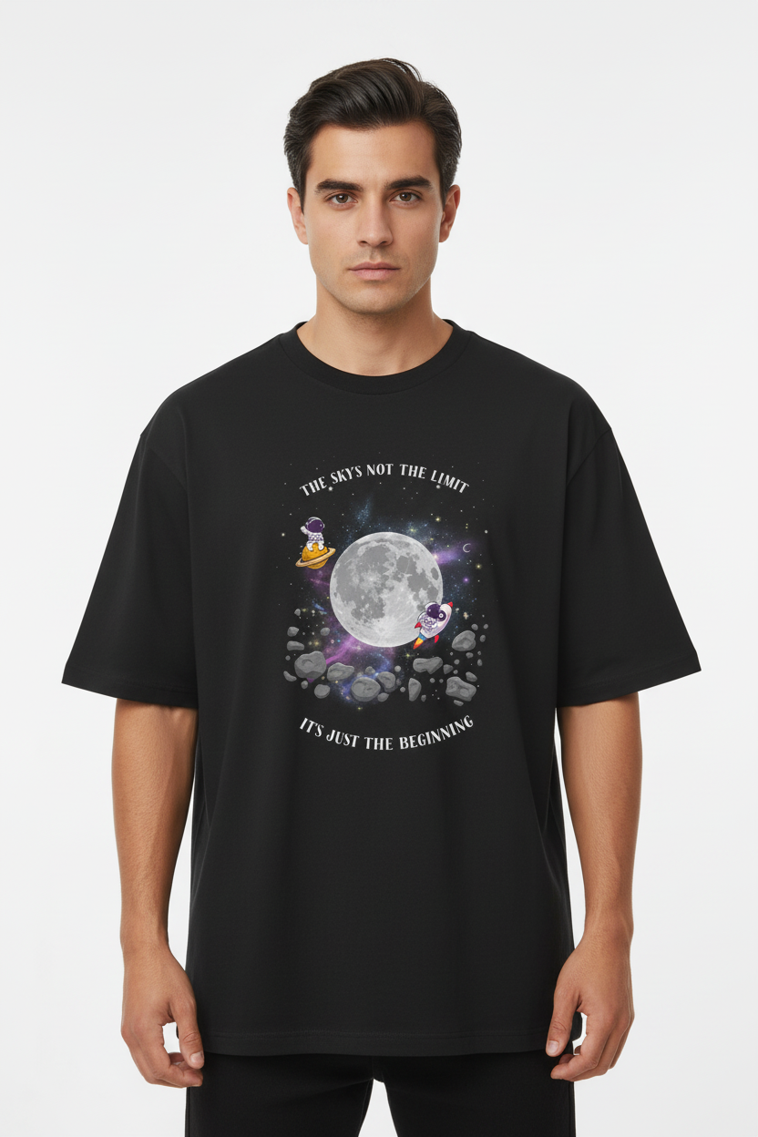 Sky's not the limit Unisex Oversized Standard T-Shirt