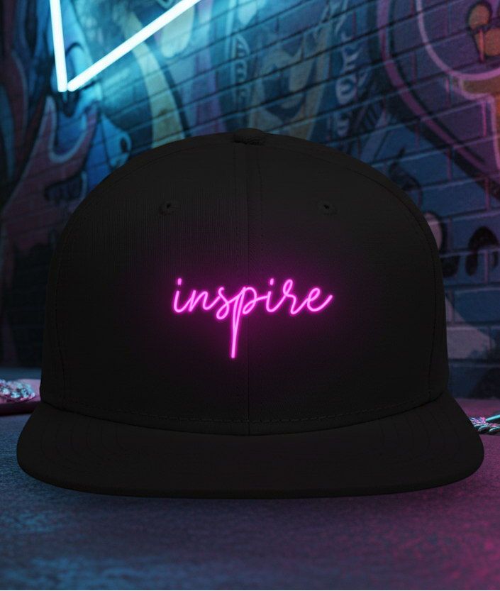 Inspire Glow in the Dark Snapback Cap