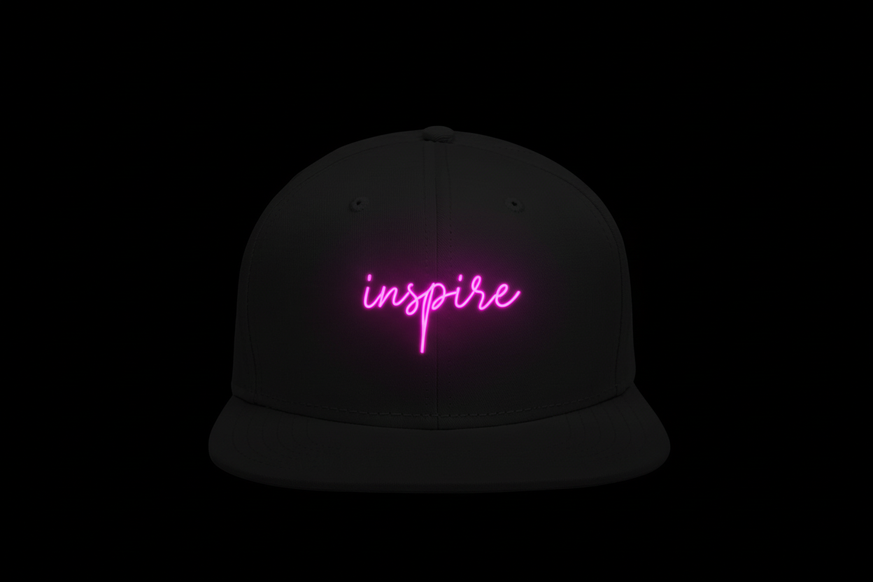 Glow in the Dark Snapback Cap