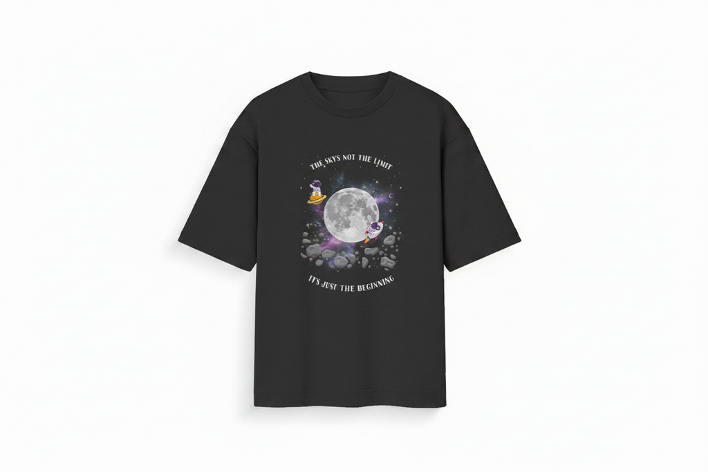 Sky's not the limit Unisex Oversized Standard T-Shirt