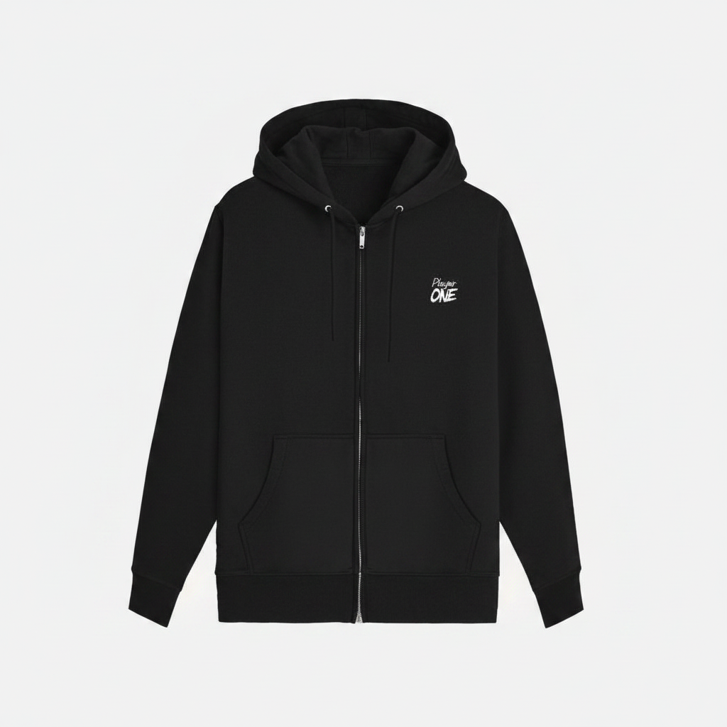 Player One Unisex Zip Hoodie