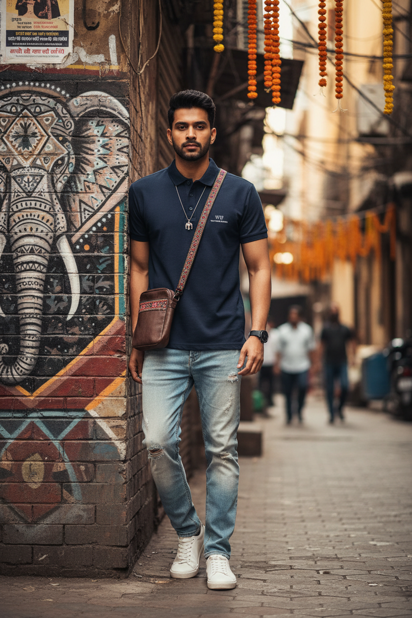 Dark WIF Men's Polo