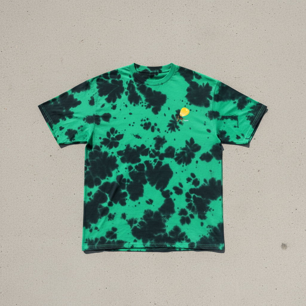 Unique Corn Unisex Tie Dye Oversized T-Shirt