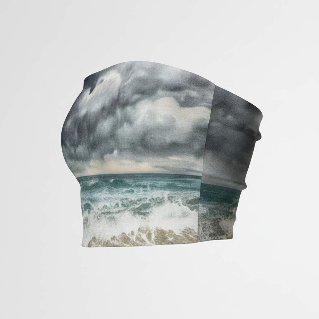 Stormy Beach Tube Top