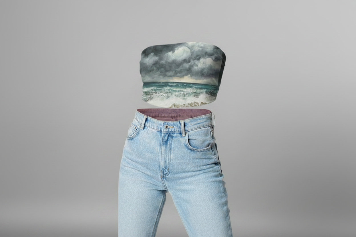 Stormy Beach Tube Top
