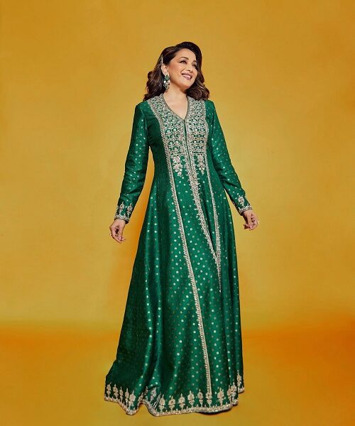 Best Festive Outfits Of Madhuri Dixit Which Can Be Bookmark!