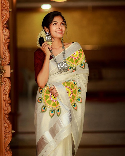 Onam Special Traditional Saree Collection !
