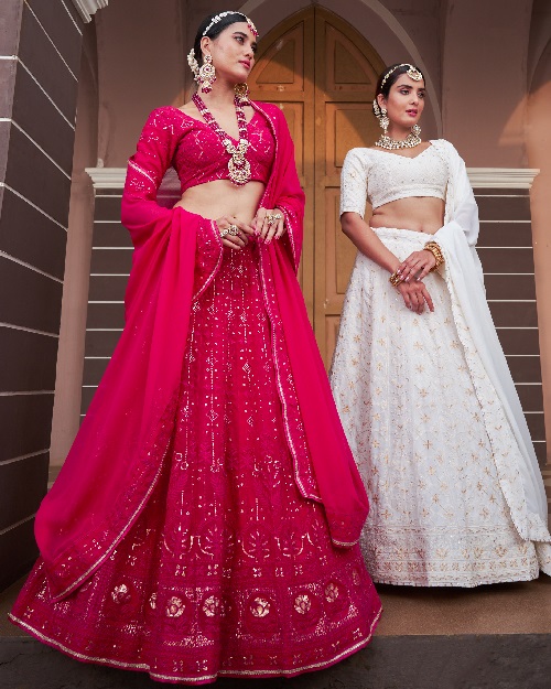 Lucknowi Chikankari Lehenga: To Gives You Flawless Look