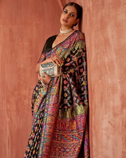 Traditionally Modern Patola Printed Saree You Will Fall In Love With It