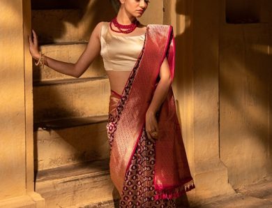 Stunning And Beautifully Crafted Designer Banarasi Saree