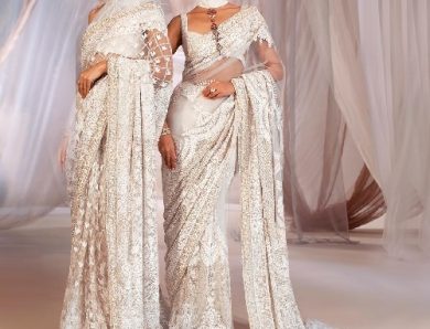 Lucknowi Chikankari Saree Is The Elegance And Charm Of The All Sarees