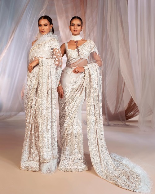 Lucknowi Chikankari Saree Is The Elegance And Charm Of The All Sarees