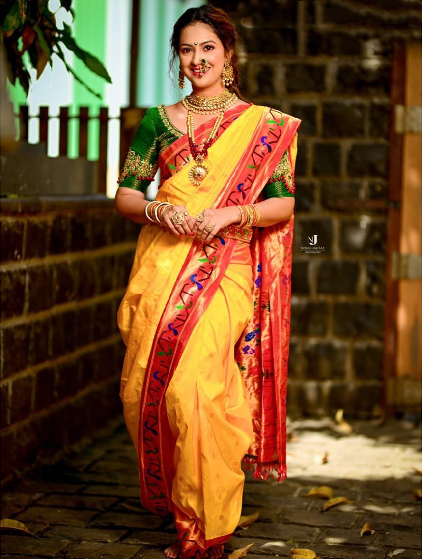 Vastrakala Paithani Saree