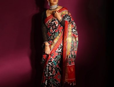 Neha Pendse Looks Beautiful In This Patan Patola Saree