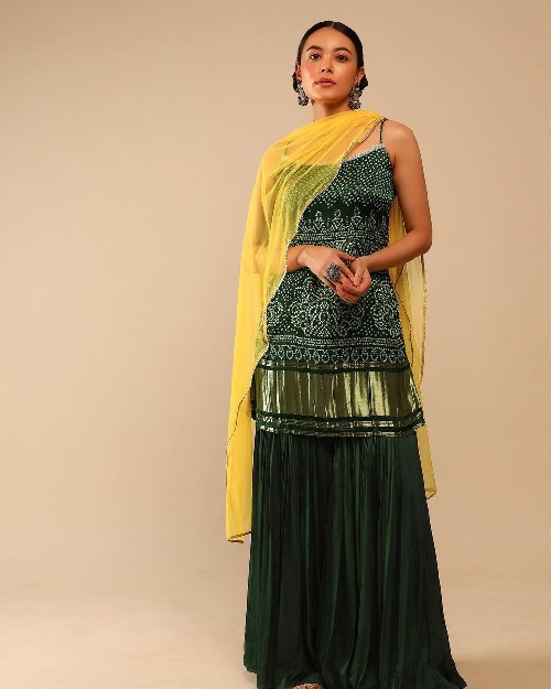 Ideal And Fabulous Gaji Silk Outfit For Your Gorgeous Look