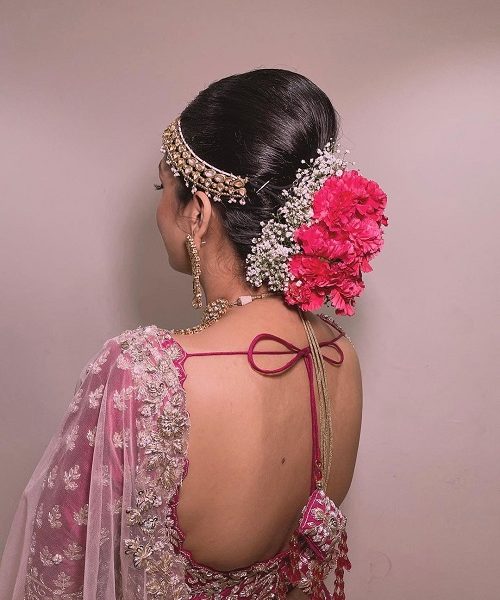 Which Type Of Bridal Hairstyle Is Slay A Wedding Look? - West India Fashion