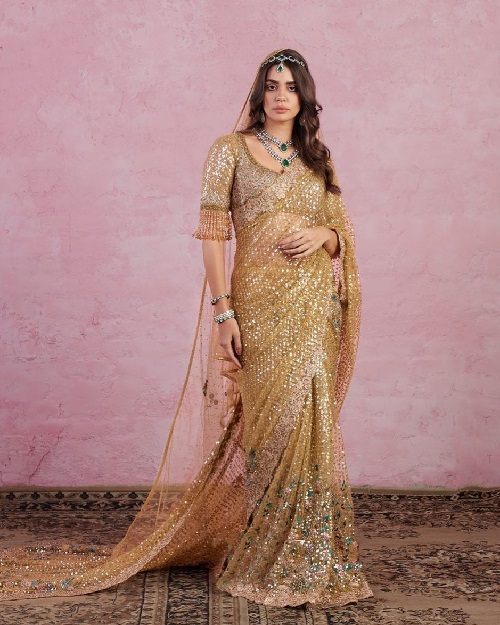 Which Saree Is Best For Bridal Saree?